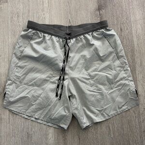 Nike Light Gray Training Shorts